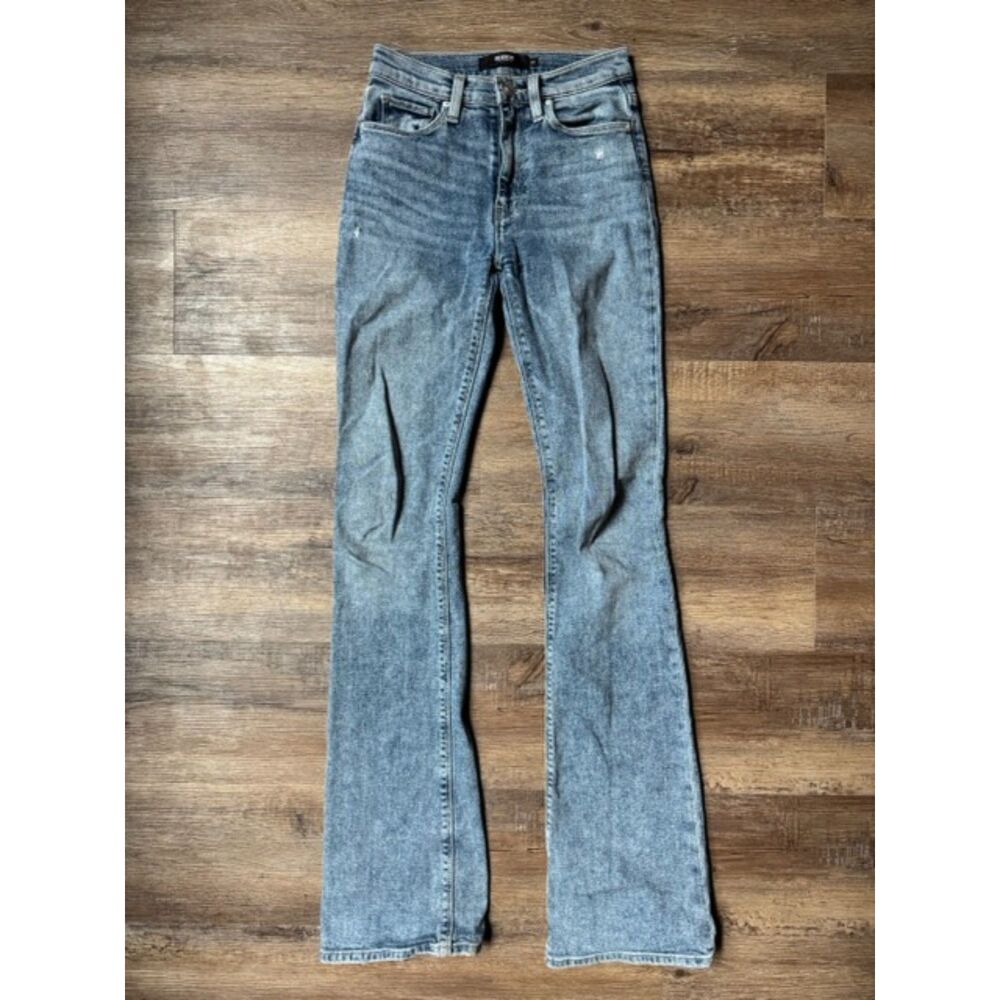 Hudson Medium Wash Flare Jeans